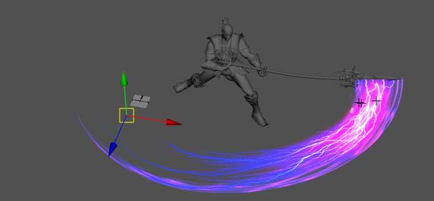 经验分享maya制作武器刀光拖尾效果的操作教程 经验分享的和平精英