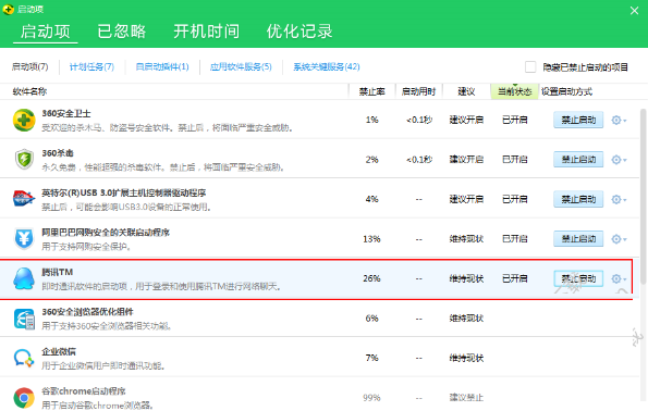经验分享腾讯TM2013取消开机启动的方法步骤