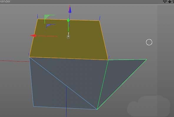 经验分享C4D使用多边形画笔工具建模不规则模型的操作步骤