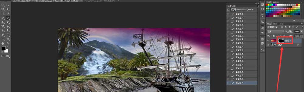 经验分享photoshop cs6给海盗船合成黄昏特效的图文操作步骤 经验分享的开头和结束语