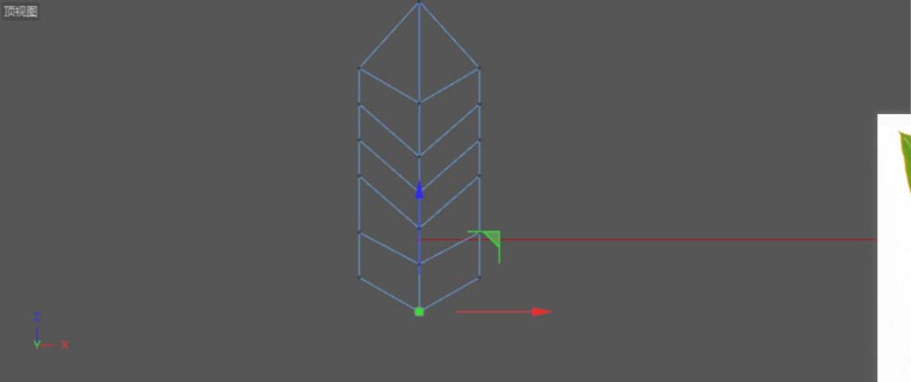 经验分享C4D设计一片绿色叶子的方法步骤