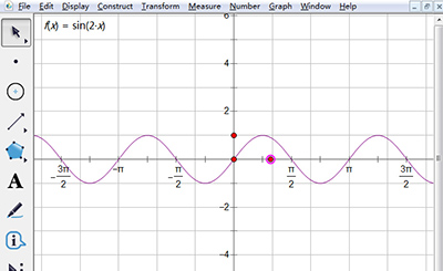经验分享几何画板将x轴坐标值变成弧度制的详细步骤