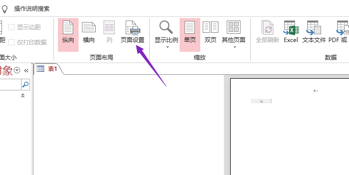 access数据库设置不打印标题的操作方法截图
