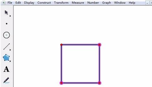 经验分享几何画板制作正方形工具的详细方法