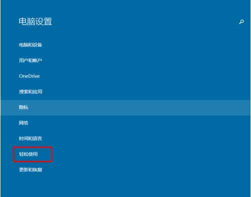 WIN10使用内置放大镜的操作方法截图