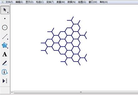 经验分享几何画板制作蜂窝状图形的图文操作