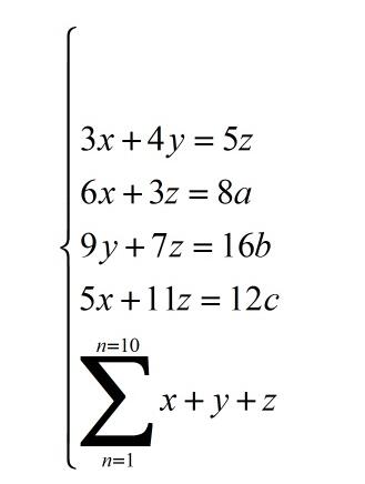 经验分享MathType大括号公式有空行的解决技巧