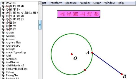 经验分享几何画板中打的字是横着的处理操作方法