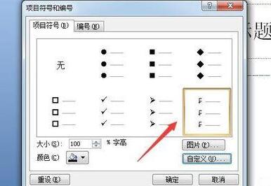 经验分享PPT插入项目符号的操作流程