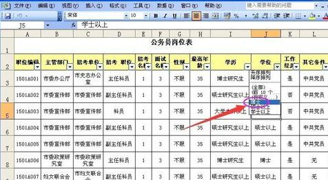 经验分享Excel自动筛选使用操作详解