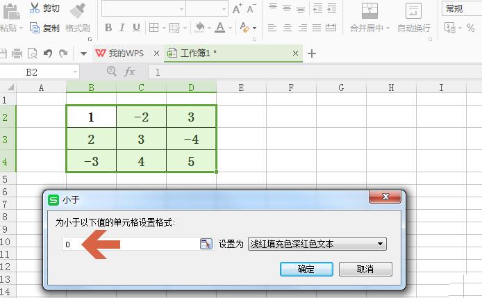 经验分享wps表格设置负数自动变红的操作方法