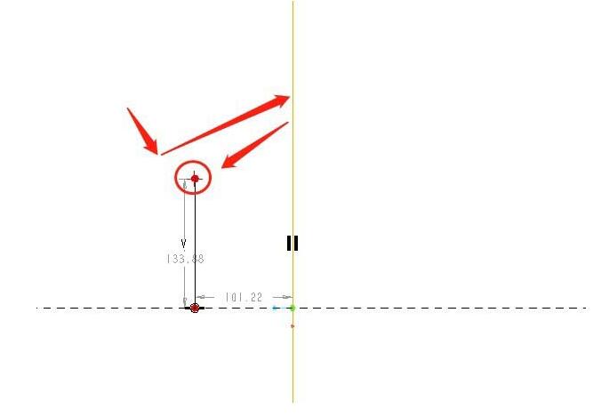 经验分享Proe草图标注对称点的尺寸的操作内容