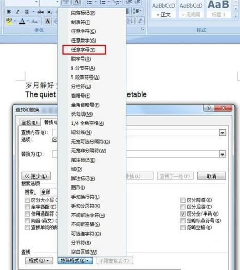 经验分享word文档快速批量删除英文而只保留中文的操作方法