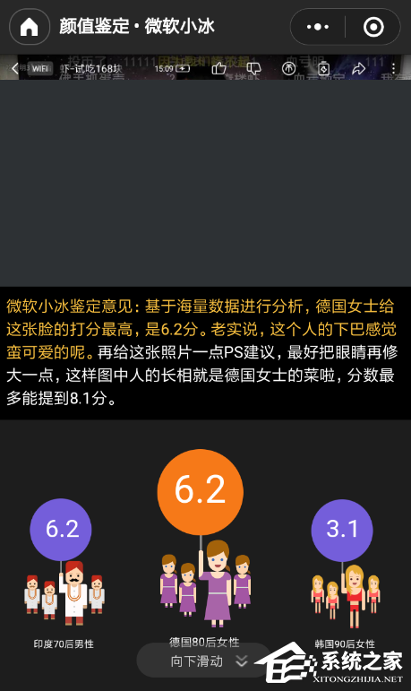 经验分享微信中怎么鉴定颜值