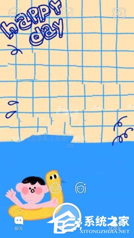 经验分享Faceu激萌背景贴纸如何使用（faceu激萌生日贴纸）