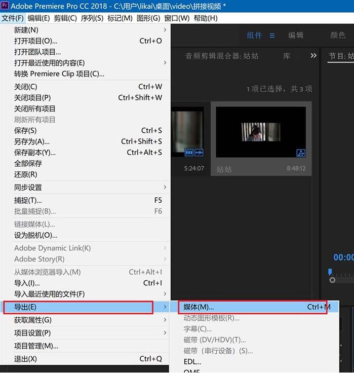 经验分享如何用Premiere2018视频校正灰度系数