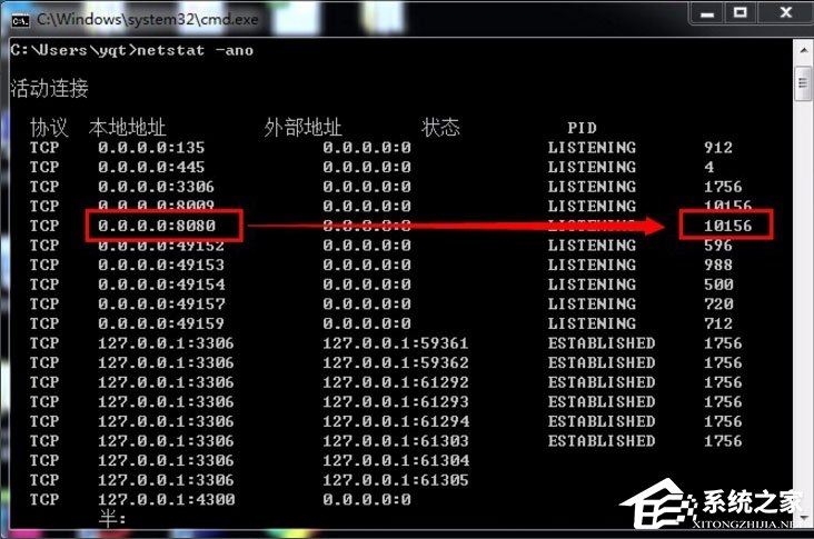 经验分享Win7系统8080端口被占用怎么解决