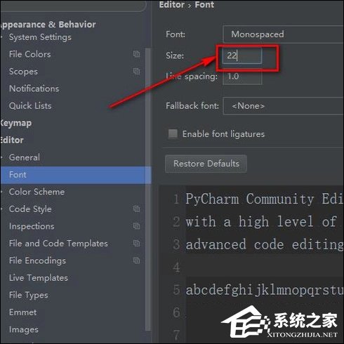 经验分享Pycharm中的代码字体太小怎么处理