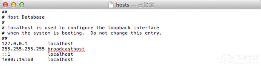 经验分享Mac电脑的hosts文件在哪（mac hosts文件位置）