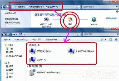 经验分享Win7怎么设置文件共享（win7设置文件共享局域网共享文件夹）