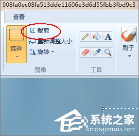 经验分享如何使用画图工具裁剪图片