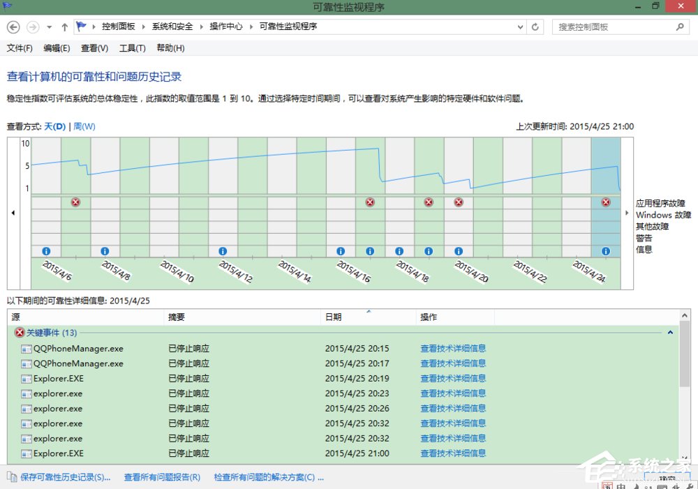 经验分享Win8如何知道Windows资源管理器未响应的原因（如何找到windows资源管理器）