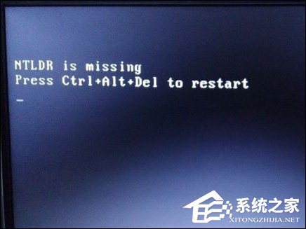 经验分享电脑开机黑屏提示NTLDR