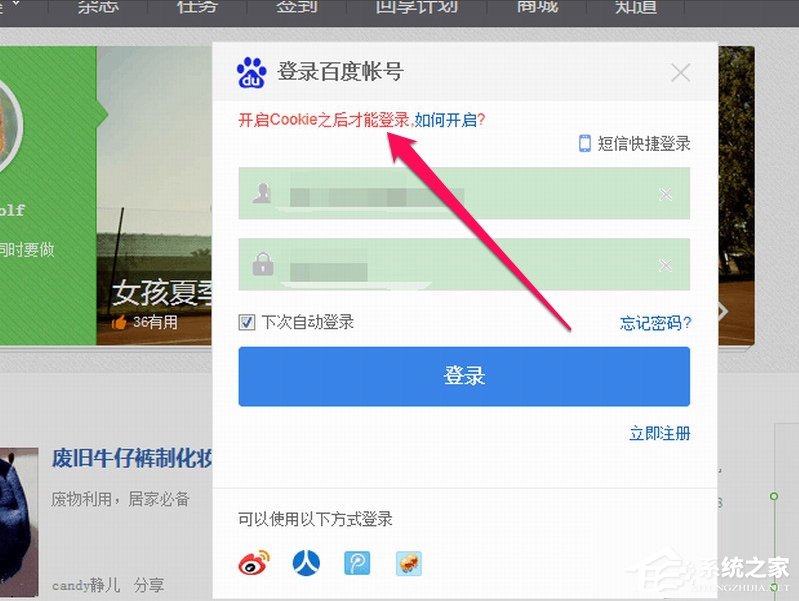 经验分享WinXP浏览器提示启用cookies才能登录怎么办
