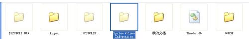 XP系统怎样删除System Volume Information文件夹?