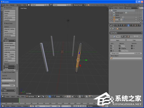 经验分享Blender八仙桌建模教程（blender人体建模教程）