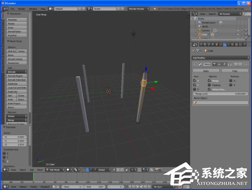 经验分享Blender八仙桌建模教程（blender人体建模教程）