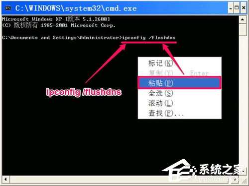 经验分享WinXP无法清除DNS缓存怎么解决