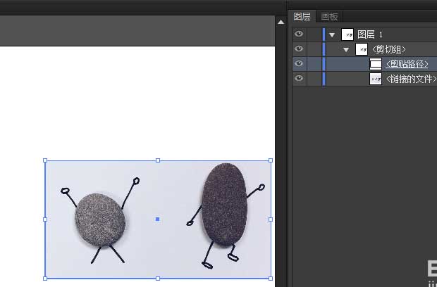AI剪裁合并图片具体操作方法