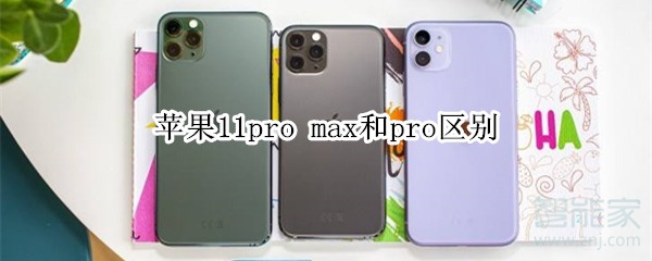 经验分享苹果11pro max和pro有什么区别。