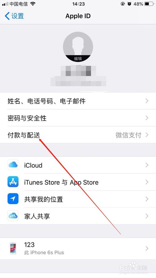 经验分享苹果6splus中我们怎么查看开通包月的消费情况。