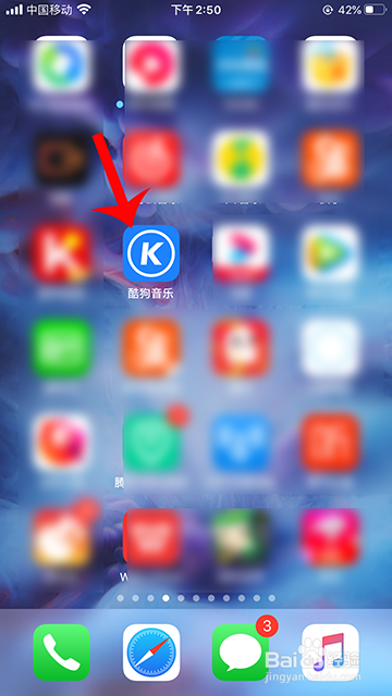 经验分享酷狗音乐隐私怎么设置。