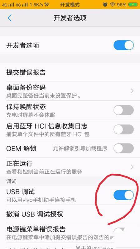 经验分享在vivox20中开启开发者选项的具体方法。