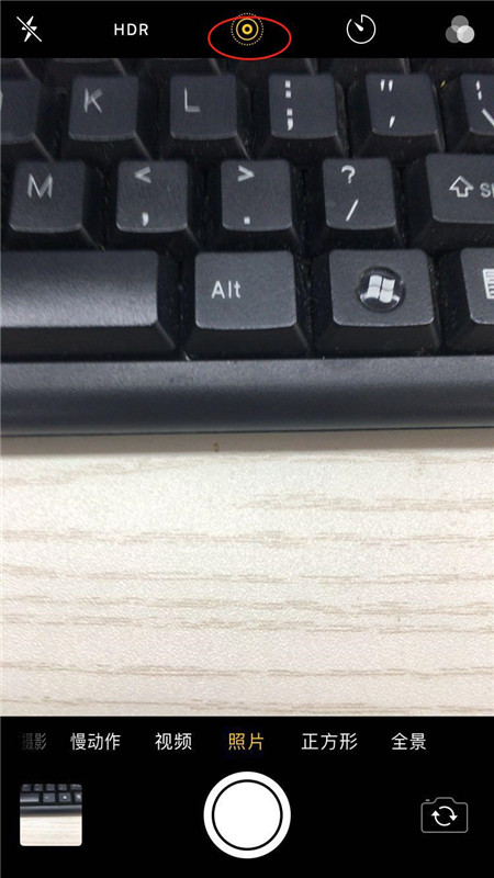 经验分享在iphone7中拍动态照片的具体步骤。