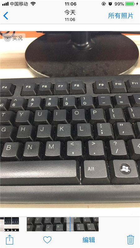 经验分享在iphone7中拍动态照片的具体步骤。