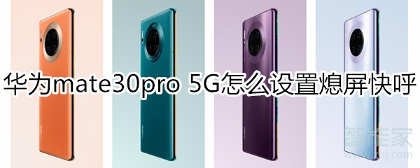 经验分享mate30pro 5G版如何设置熄屏快呼。