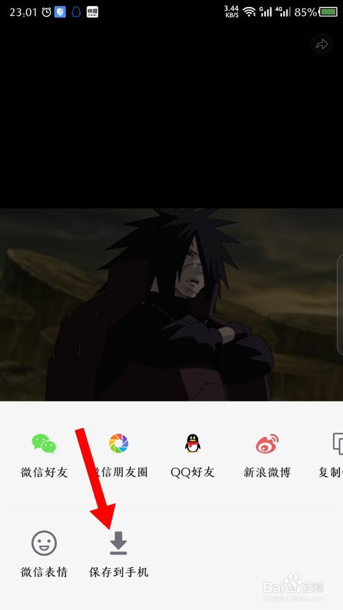 经验分享看点快报图片如何保存到手机。