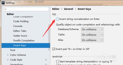 经验分享IntelliJ IDEA如何设置回车时插入字符串连接。