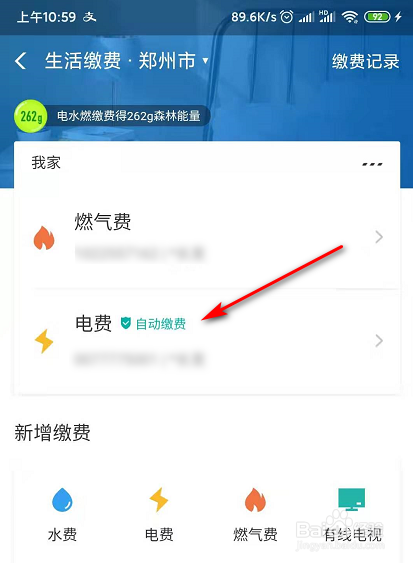 经验分享支付宝上怎么取消电费自动续费功能。