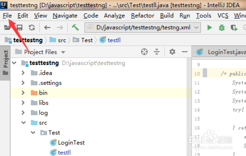 经验分享IntelliJ IDEA如何勾选编辑器选项卡右边标签。