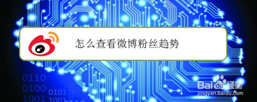经验分享怎么查看微博粉丝趋势。