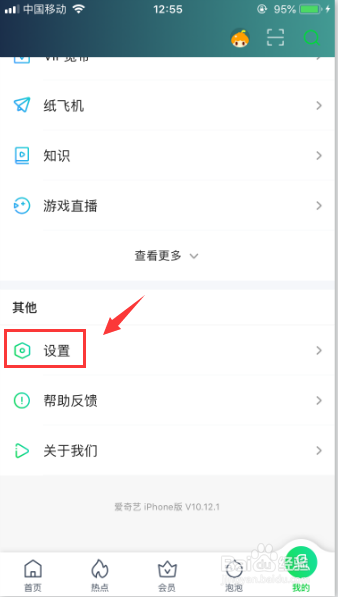 经验分享爱奇艺怎么清除缓存。