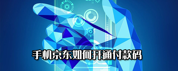 经验分享手机京东如何开通付款码。