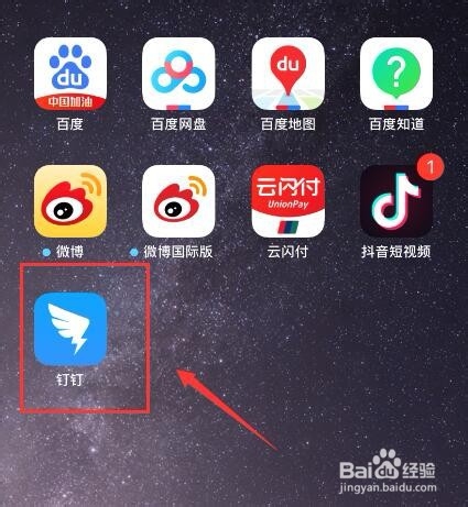 经验分享钉钉怎么打开人脸识别。