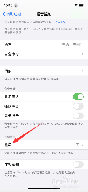 经验分享iPhone11设置语音控制叠层为编号网络图文我来说说。