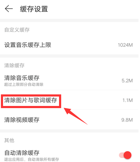 1603246589226808.png 经验分享网易云音乐歌词缓存怎么清除。